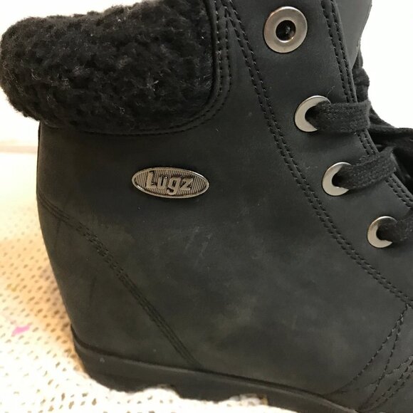 LUGZ WOMENS MARSELLA FLEECE BOOTS SIZE 9 - Picture 4 of 8